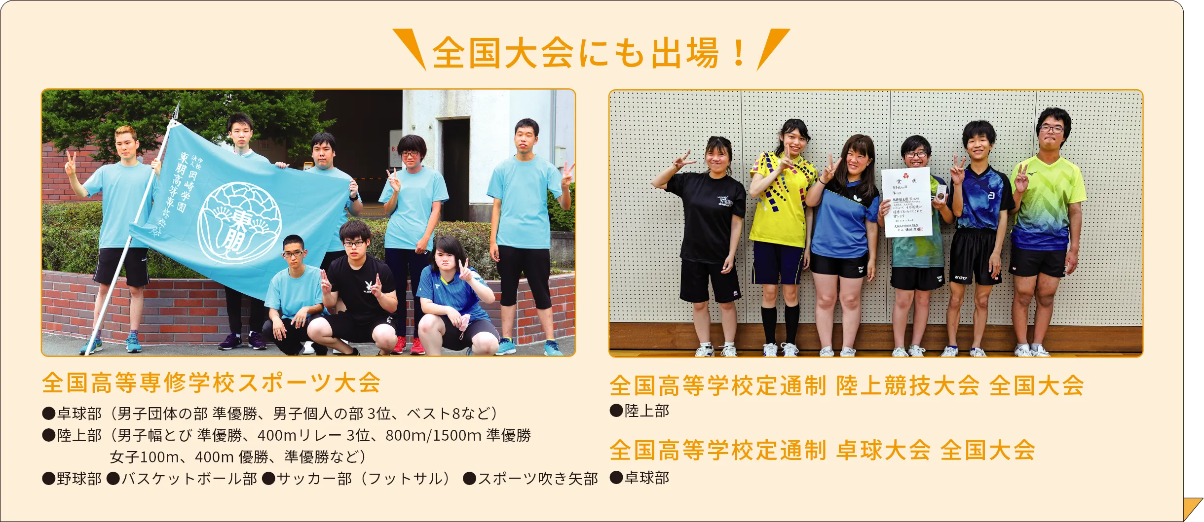 全国大会にも出場！